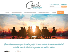 Tablet Screenshot of coachomnium.com